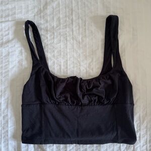 Aritzia Wilfred Free Orbit Tank - Black - Medium